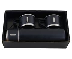 Vacuum Flask & Mini Mug Set
