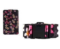 Floral Luggage Strap & Tag