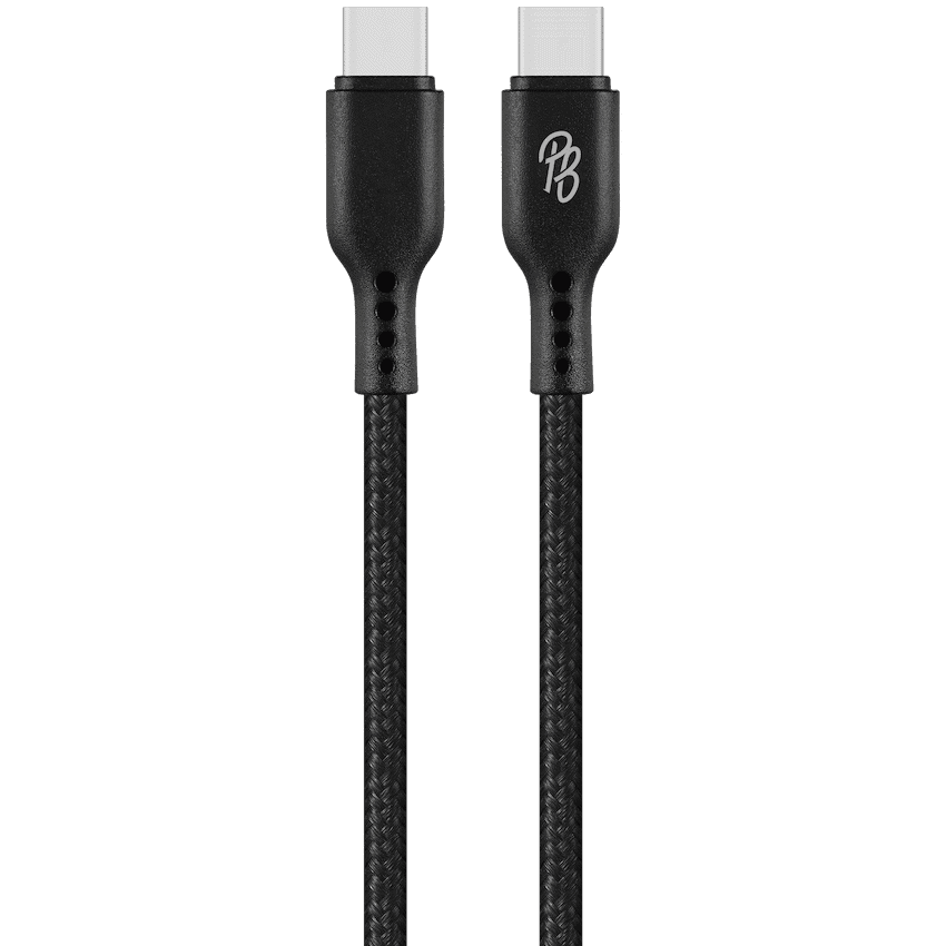 Pro Bass Chord Series 1.2m 30w Type-C to Type-C Braided - Black