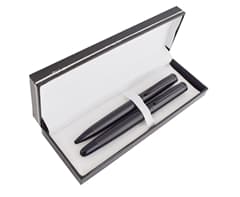 Charcoal Swirl Roller & Ball Set