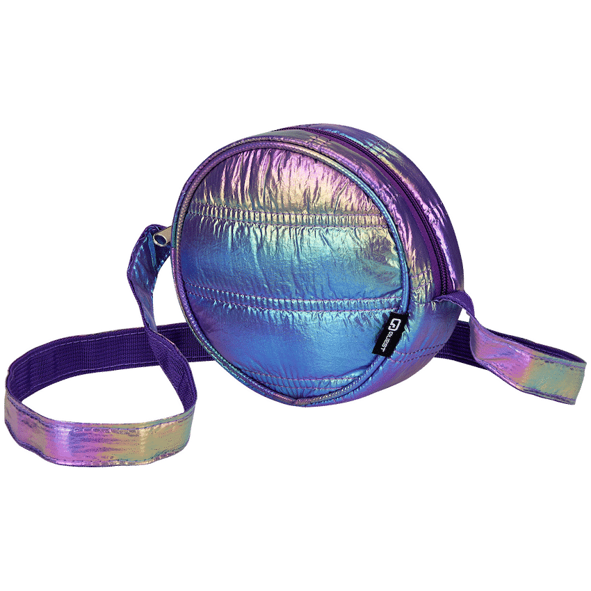 Quest Puffer Cross Body Bag - Purple