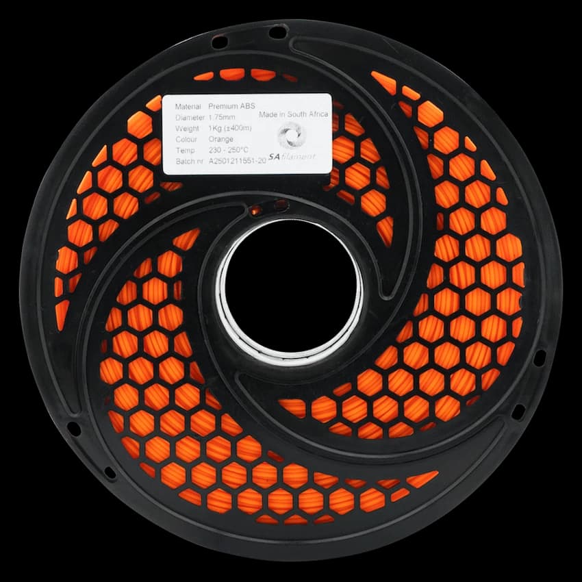 SA Filament ABS Premium Filament 1kg - Orange