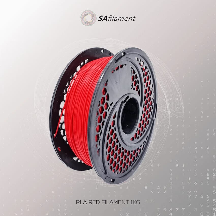 PLA Red Filament 1kg, 1.75mm