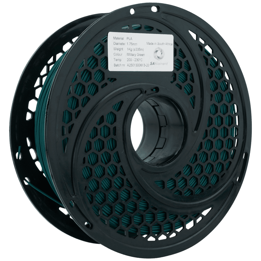SA Filament PLA Filament 1kg - Military Green