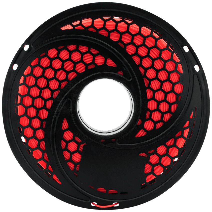 SA Filament PLA UV Neon Filament 1kg -  Fire Red