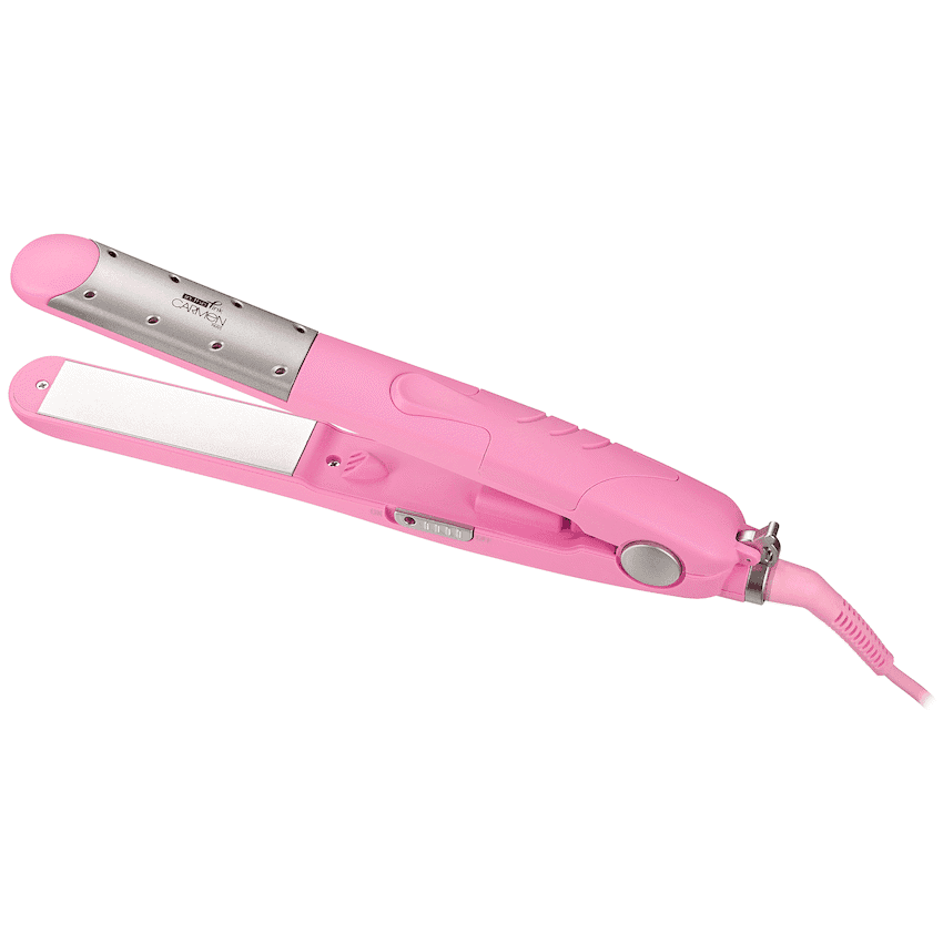 Carmen Pink Wet 'n Dry Straightener - Pink