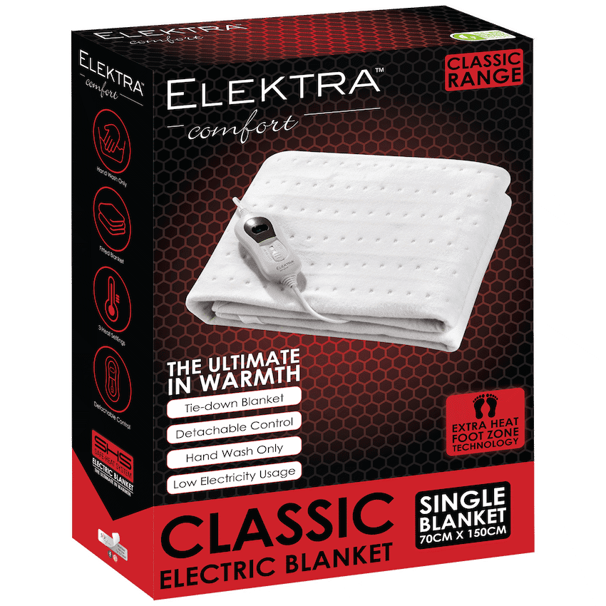 Elektra Classic Electric Blanket - Single