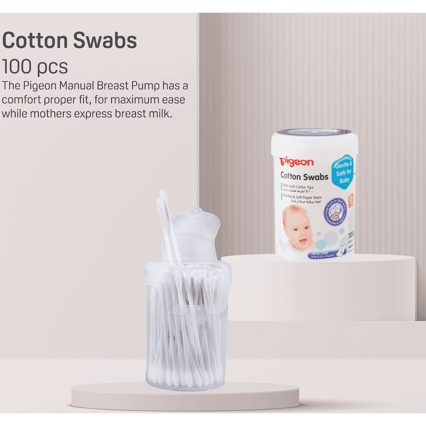 Pigeon Cotton Buds - Boxed (100 Pcs)