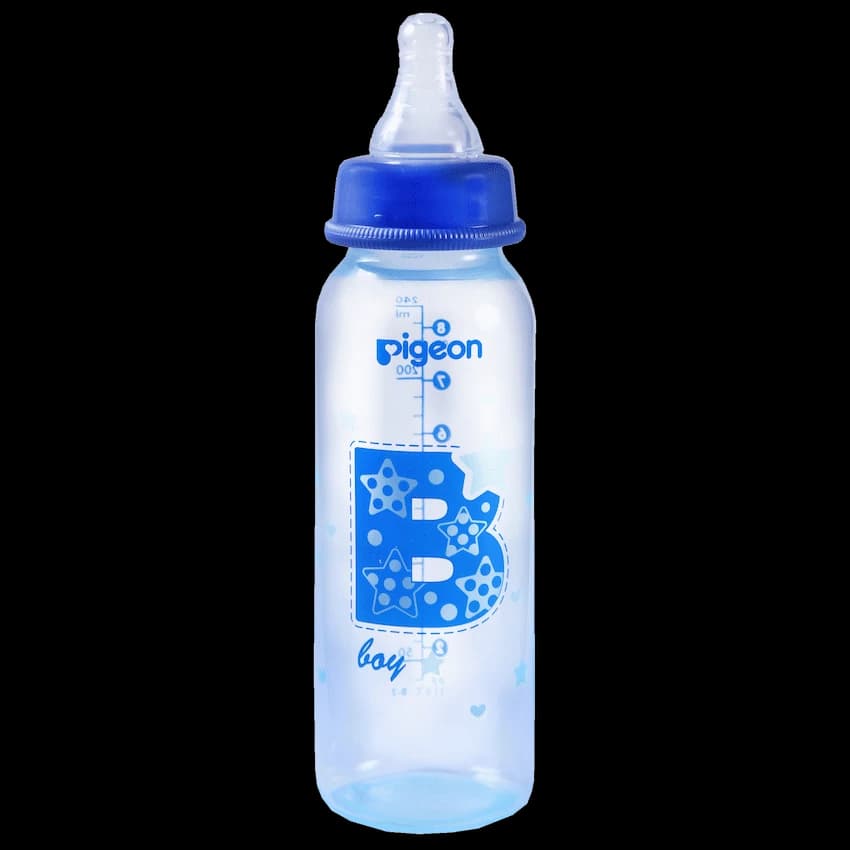 Pigeon Flexible Bottle Standard Neck - Blue 240ml