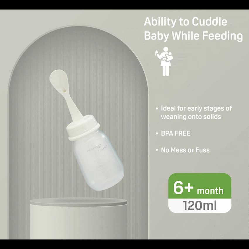 Pigeon - Weaning Bottle + Spoon (D328)
