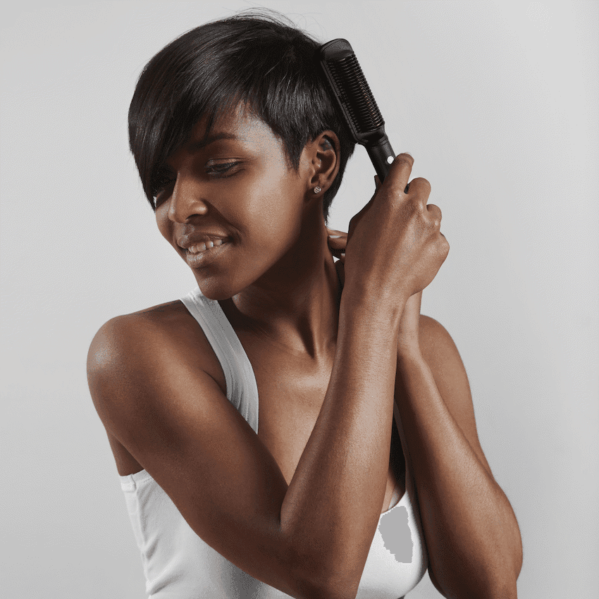 Carmen Ebony Hair Straightening Brush
