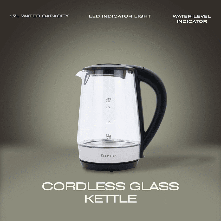 Elektra - 1.7l Glass Kettle