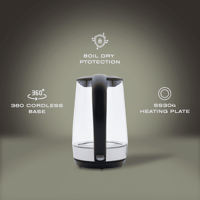 Elektra - 1.7l Glass Kettle