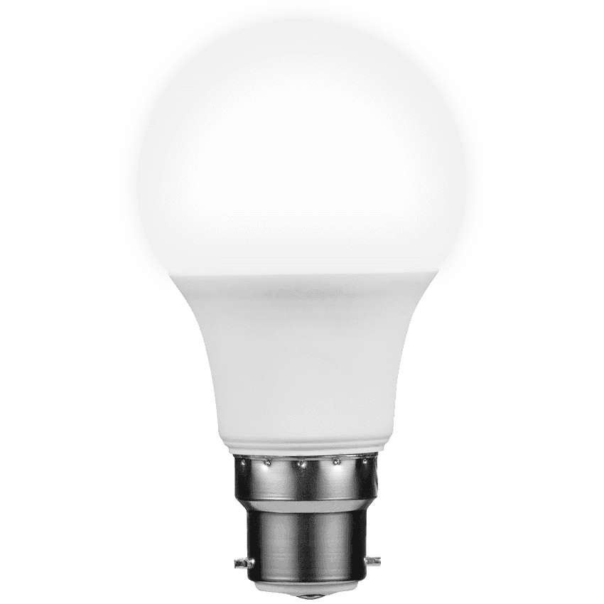 Switched 7w A60 Light Bulb B22