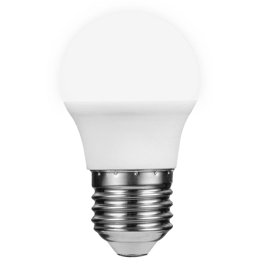 Switched 5w Golfball LED Light Bulb E27 Cool White