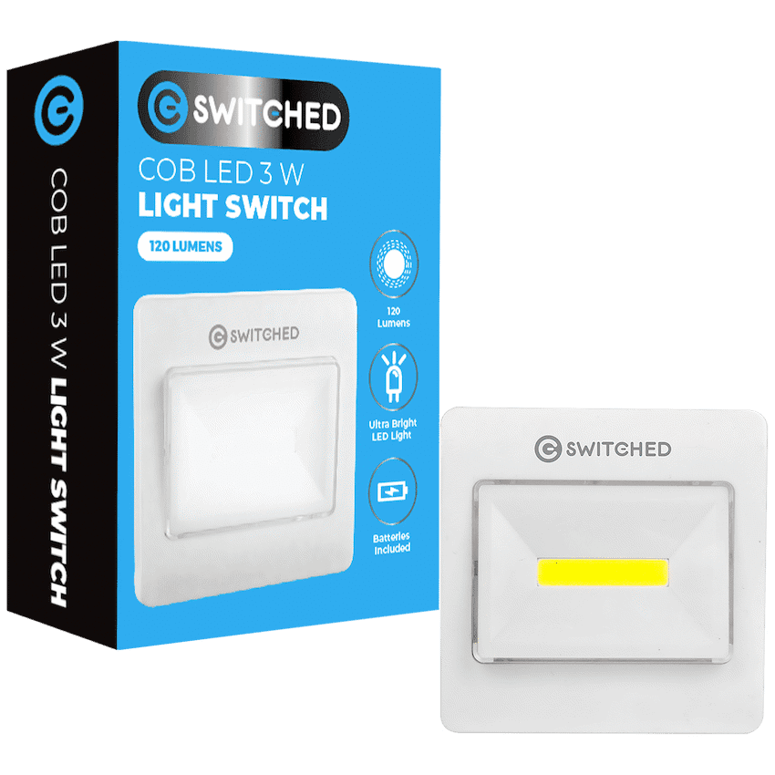 Switched 120 Lumen LED Light Switch