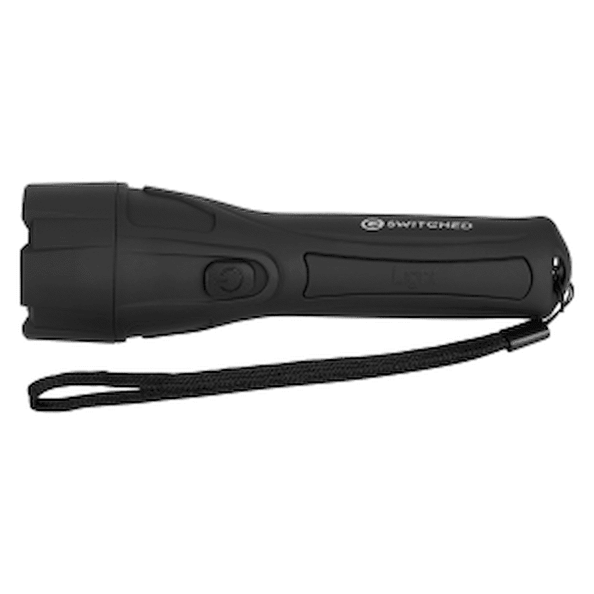 Switched 65 Lumen Flashlight - Black