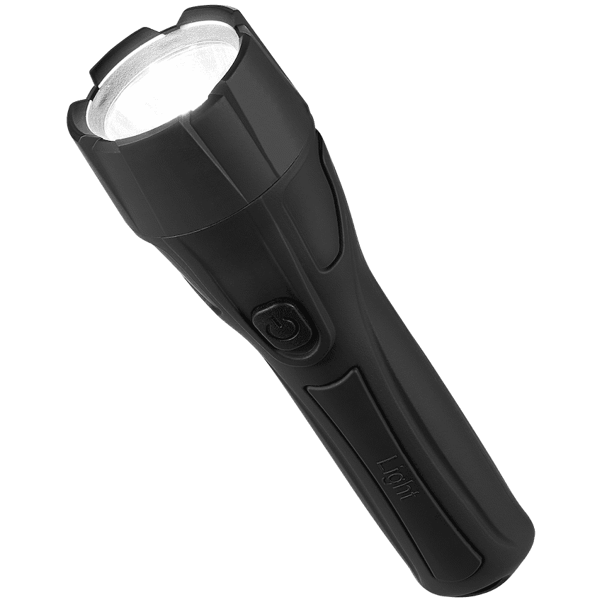 Switched 65 Lumen Flashlight - Black