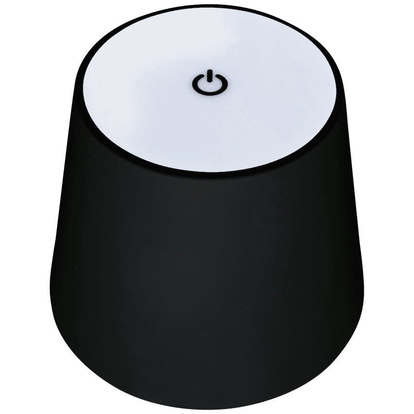 SWITCHED Sleek Series - Universal Rechargeable LED Bottle lamp - Black