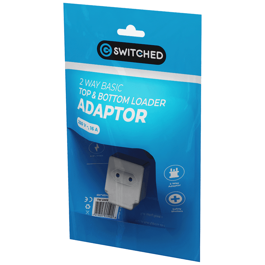 Switched 2-Way Adaptor Top and Bottom Loader