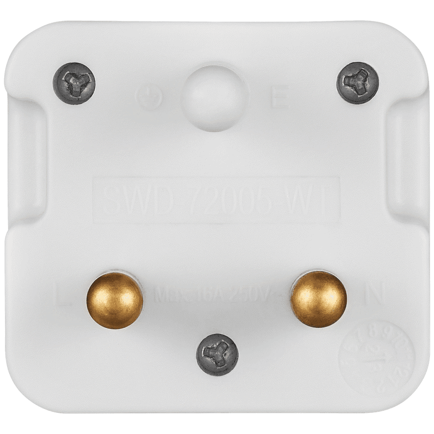 Switched 1-Way Schuko Adaptor