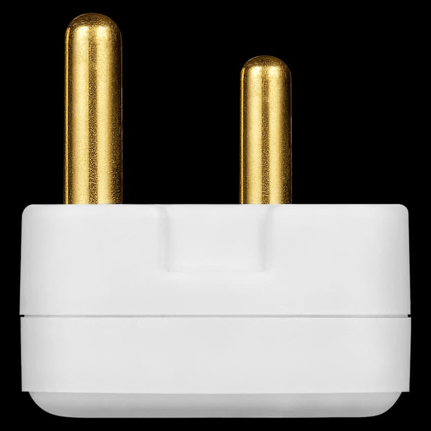 Switched 3-Way Medium Surge Adaptor - White
