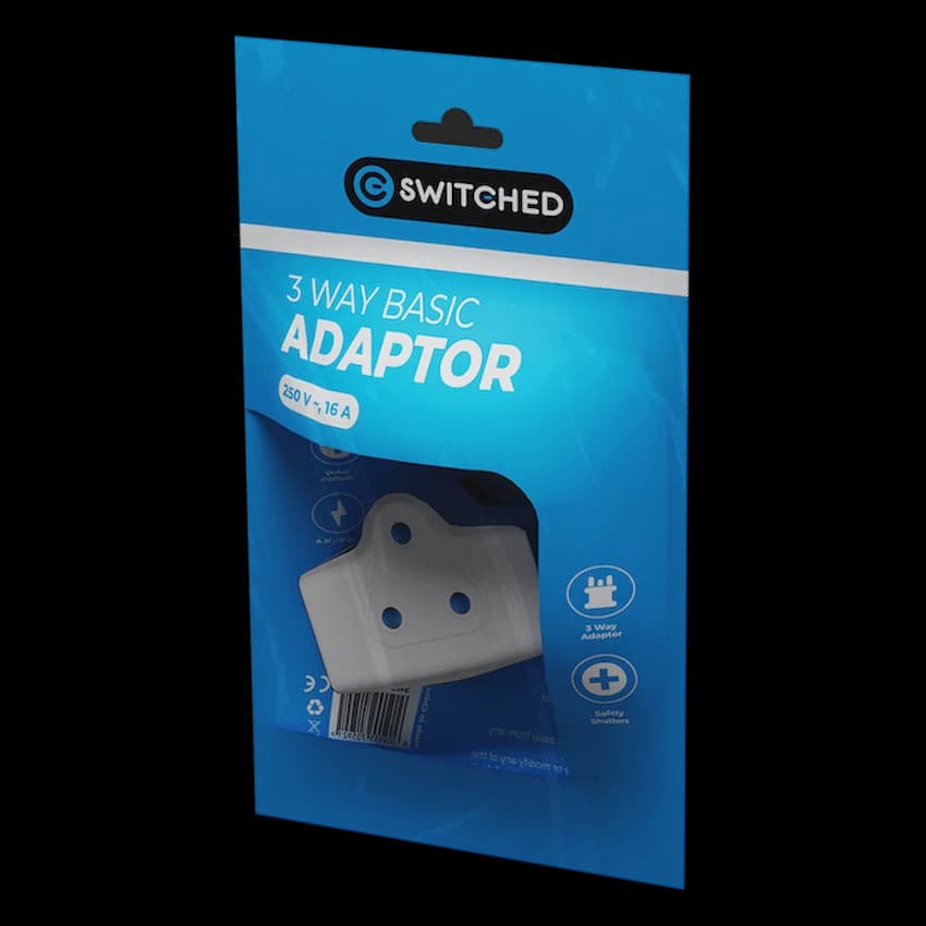 Switched 3-Way Adaptor