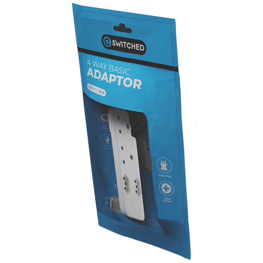 Switched 4-Way Adaptor