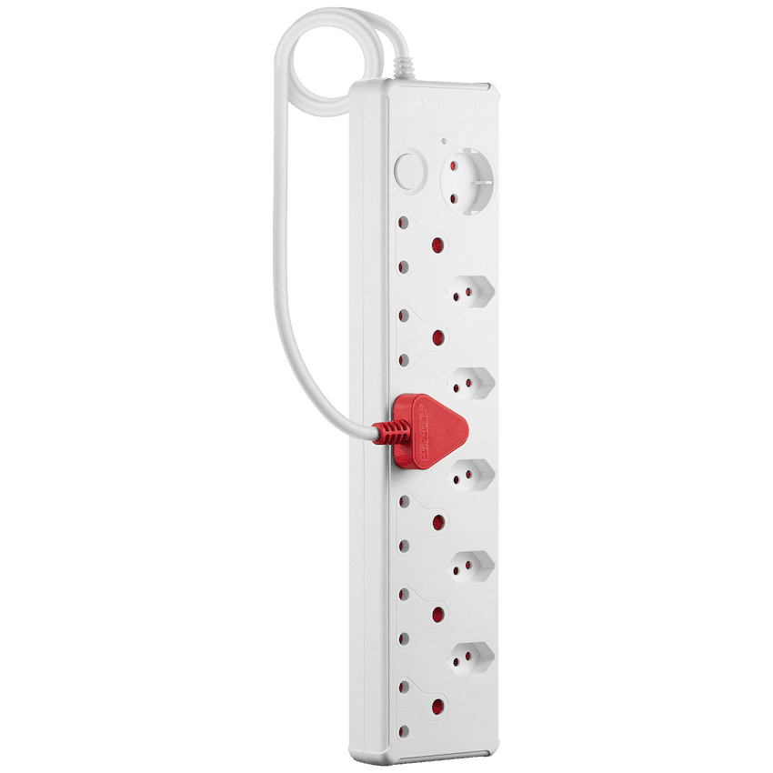 Switched Medium Surge 12-Way Multiplug 0.5m