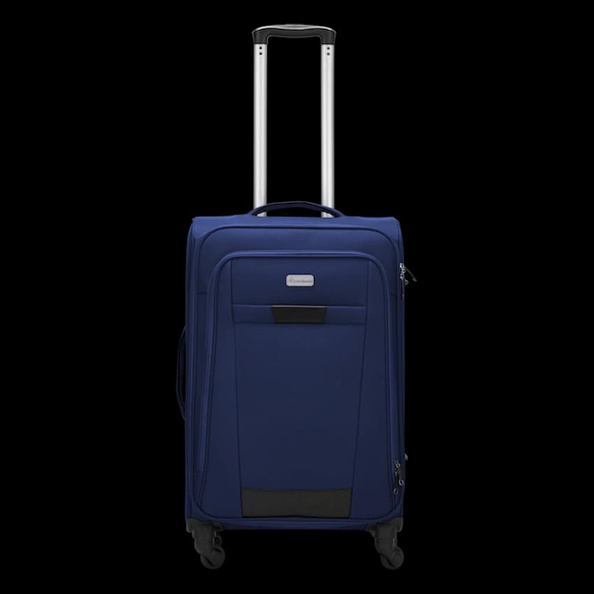 Travelwize Arctic 55cm 4-Wheel Spinner Trolley Case - Navy