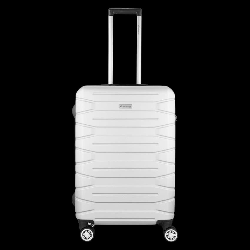 Travelwize Cabana ABS 4-Wheel Spinner 65cm Luggage - Platinum