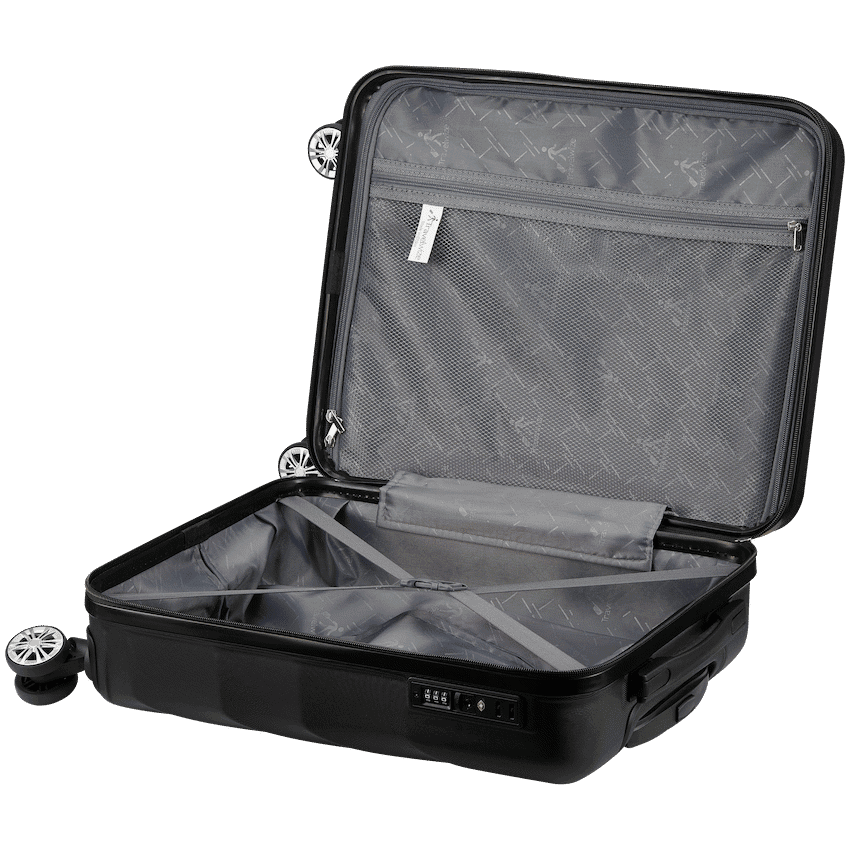 Travelwize Terra ABS 55cm 4-Wheel Spinner Luggage