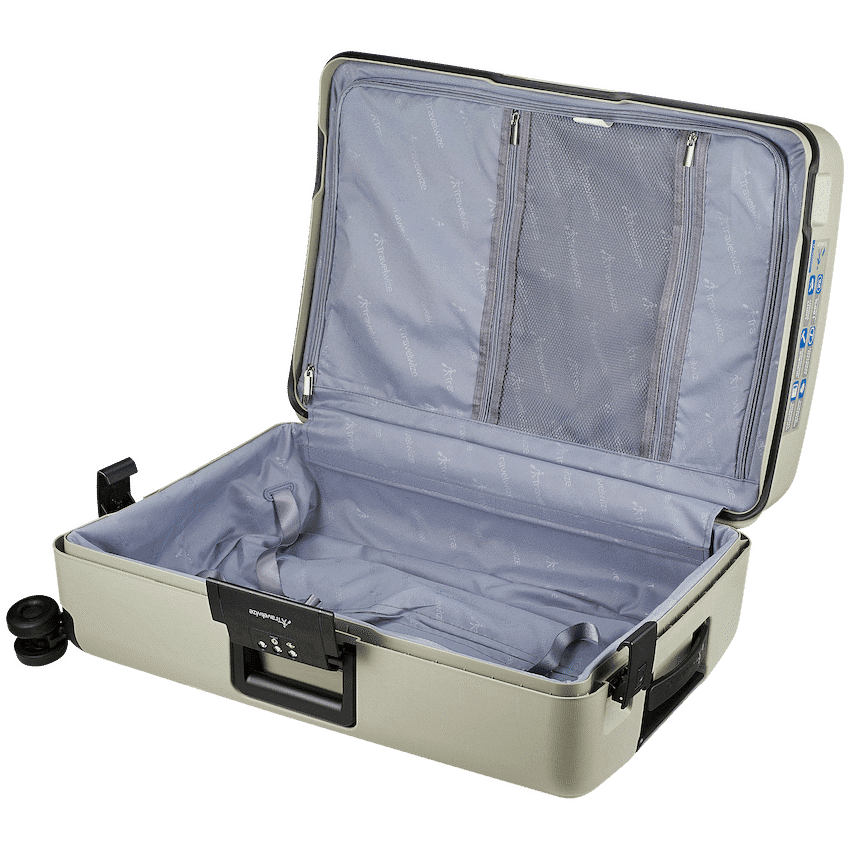 Travelwize Clipper PP 55cm 4-Wheel Spinner Luggage Beige