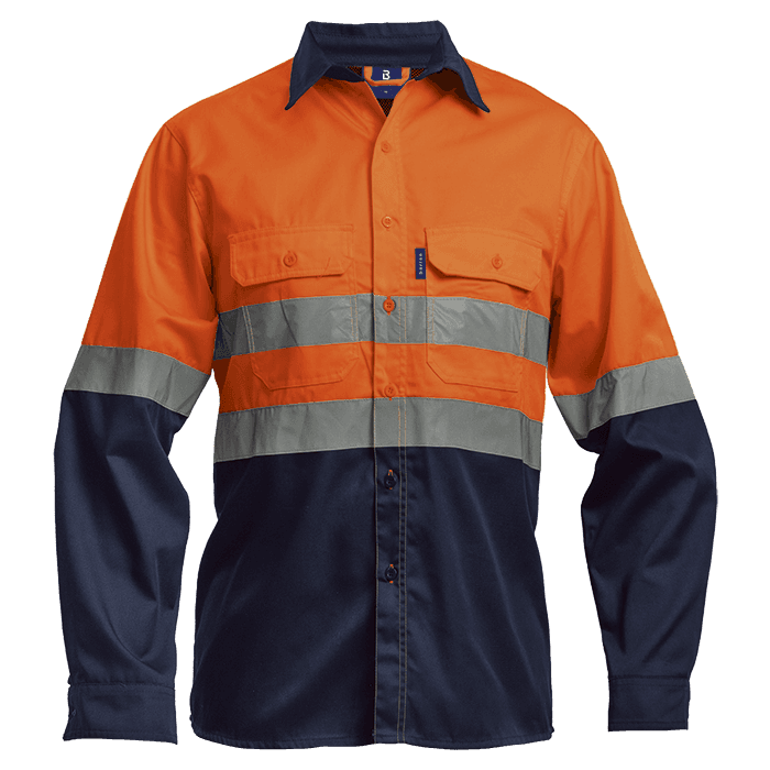 Barron Underground Long Sleeve Safety Shirt
