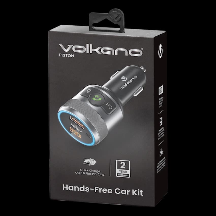 Volkano Piston Series Bluetooth Hands-Free Car Kit