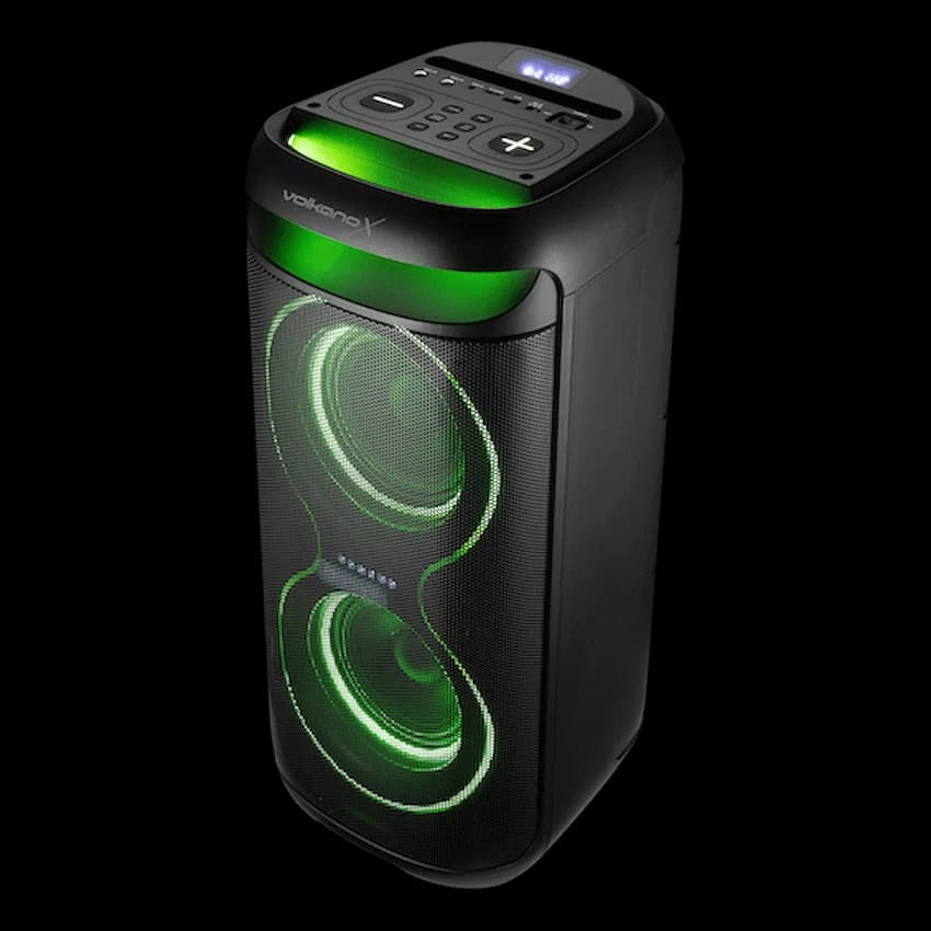 VolkanoX VXP200 Dual 6.5" Party Speaker  - Black