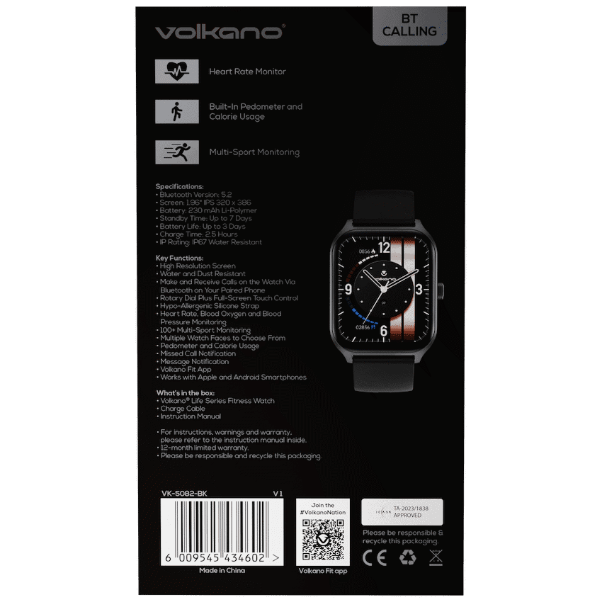 Volkano Life Series Smart Watches