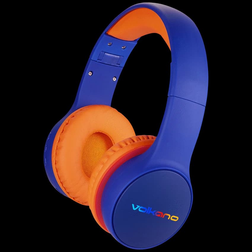 Volkano Atlas Bluetooth Padded Headphones with dB Switch Function