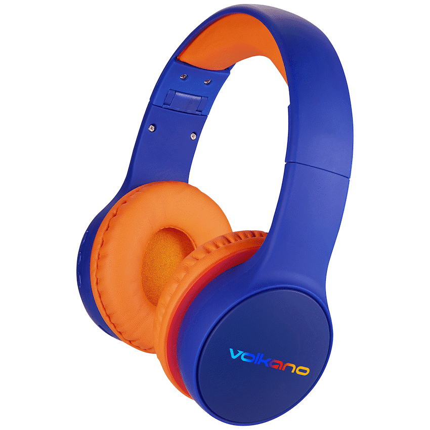 Volkano Atlas Bluetooth Padded Headphones with dB Switch Function