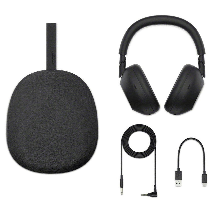 Sony WH1000XM6 (Black) Noise Cancelling Bluetooth Headphones