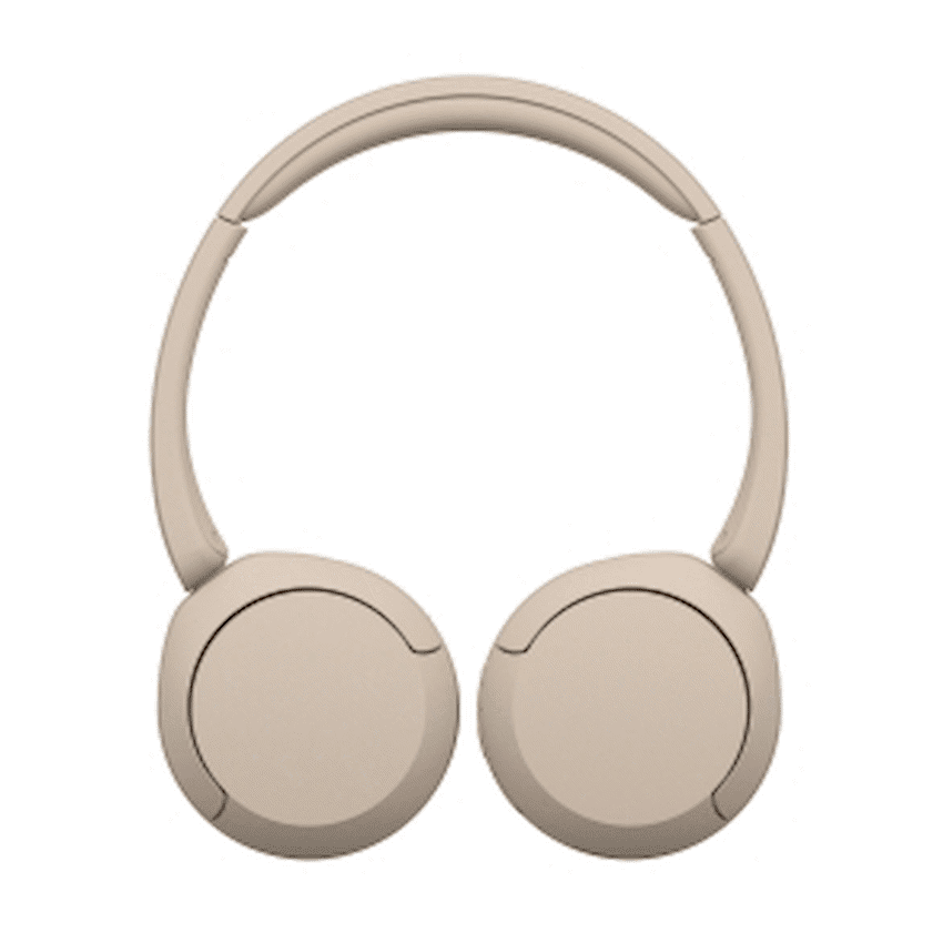 Sony WH-CH520 (Beige) Bluetooth On-Ear Headphones