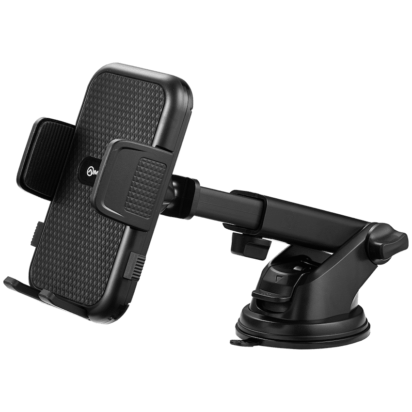 Amplify Anchor Series Extendable Car Dash Mount Phone Holder - Black