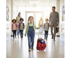 Kids Luggage Bag - Ladybug