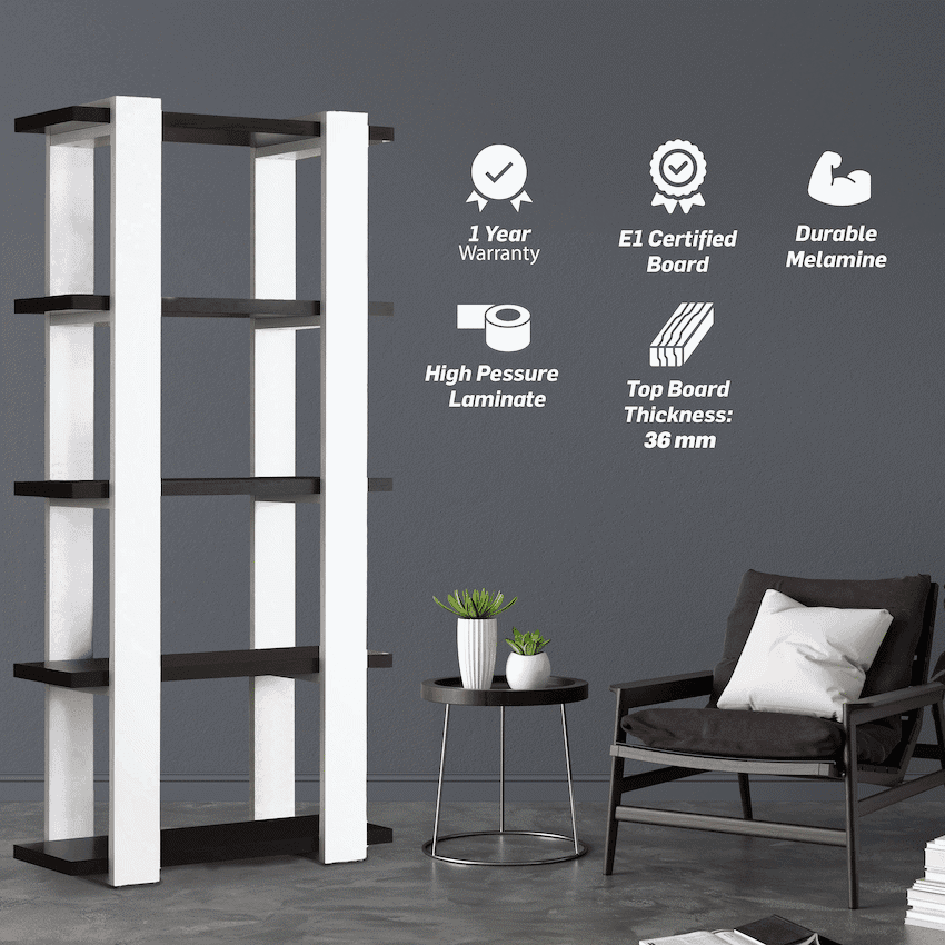Everfurn Sidra Bookshelf