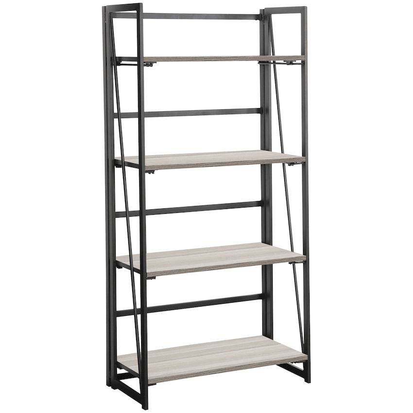 Everfurn Caprese Folding Bookshelf