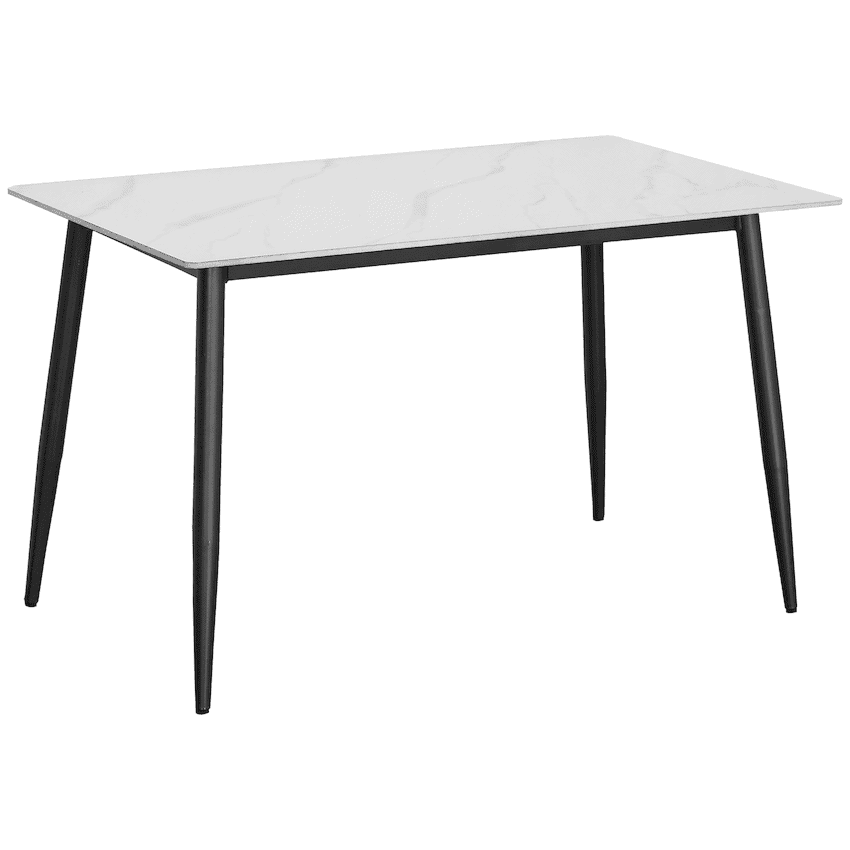 Everfurn Theo Dining Table - White, Box 1 of 2
