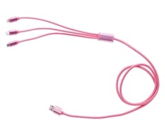 Crimson Flow 3-in-1 Charger - Pink
