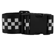Checkered Luggage Strap