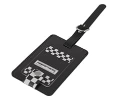 Checkered Luggage Tag