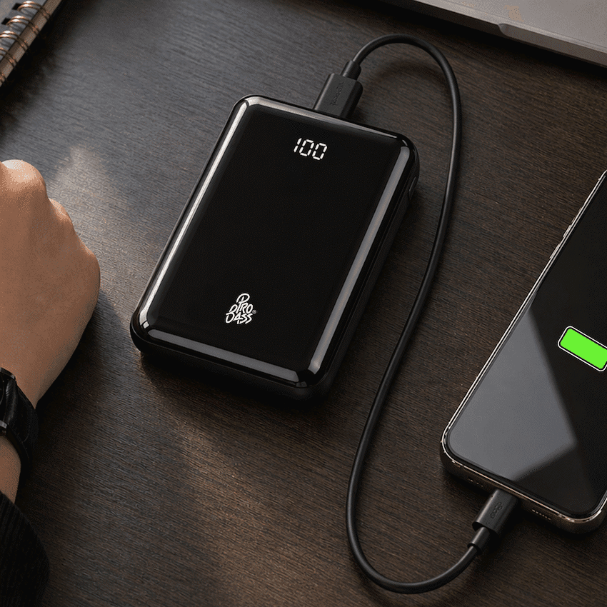 Pro Bass - ChargeMax 2 5000mAh power bank - Black